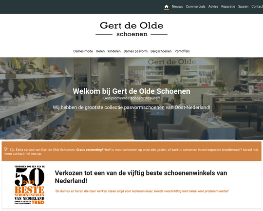 Gert de Olde Schoenen Logo