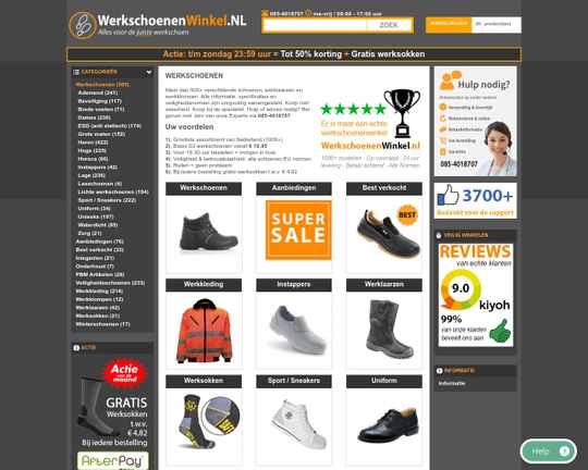 Werkschoenenwinkel Logo
